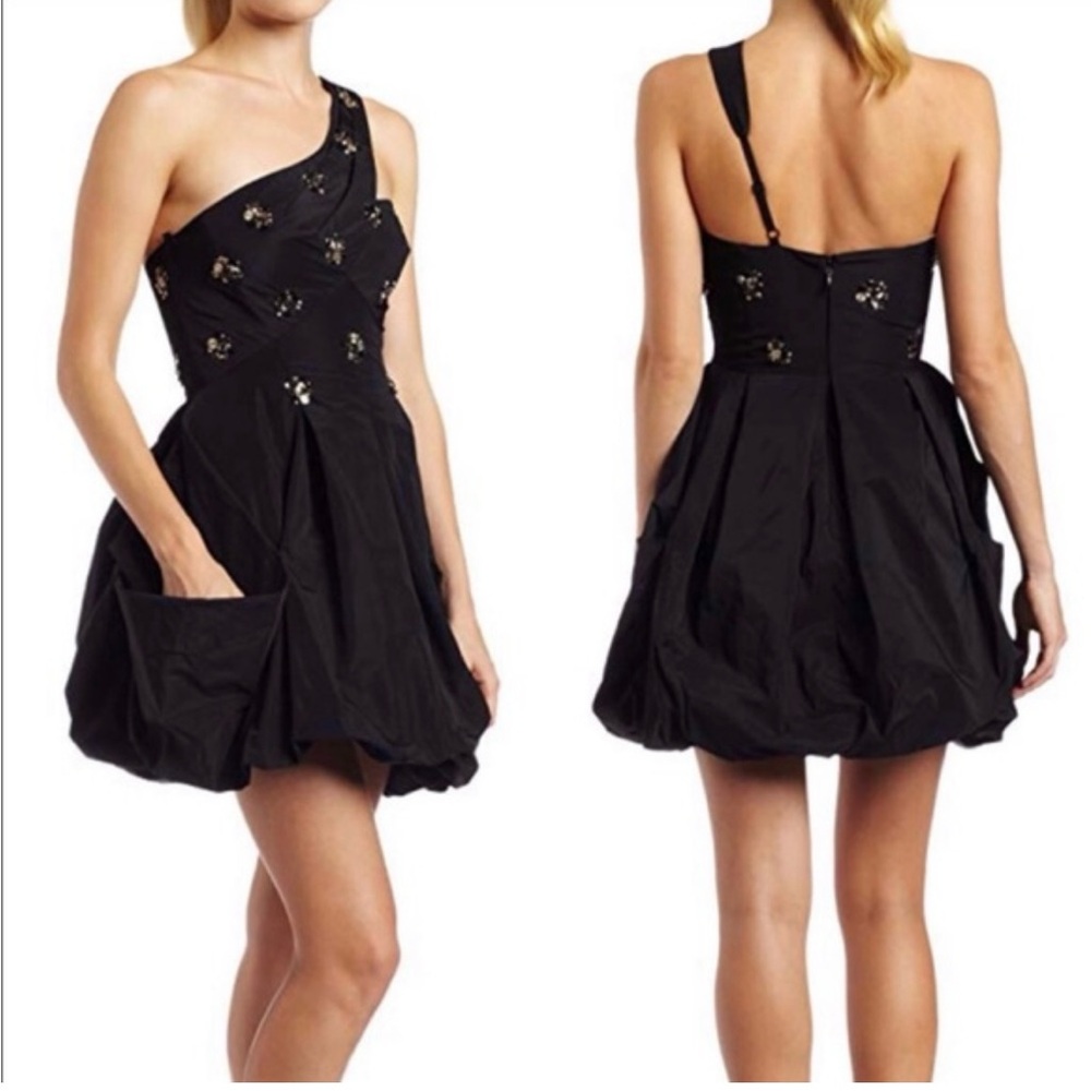 BCBGMaxAzria Black Mini Dress